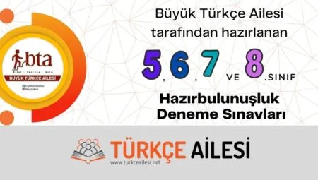 Büyük Türkçe Ailesi Hazırbulunuşluk Denemeleri